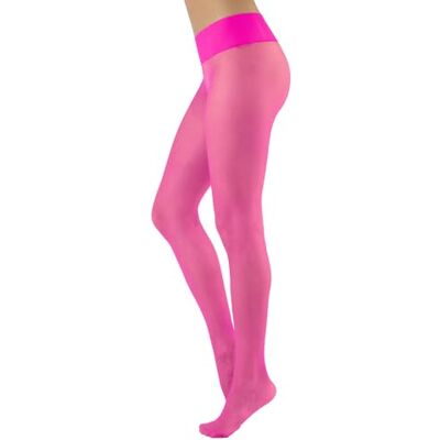 CALZITALY Meias sem costuras, meias semi-transparentes Pantys 15 DEN natural, preto, azul, S, M/L, L/XL, meias italianas , Fúchsia CALZITALY Meias sem costuras, meias semi-transparentes Pantys 15 DEN natural, preto, azul, S, M/L, L/XL, meias italianas , Fúchsia