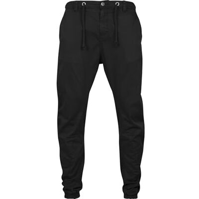 Urban Classics Stretch Jogging Pants Calças de desporto pretas para homem, Preto, XL Urban Classics Stretch Jogging Pants Calças de desporto pretas para homem, Preto, XL