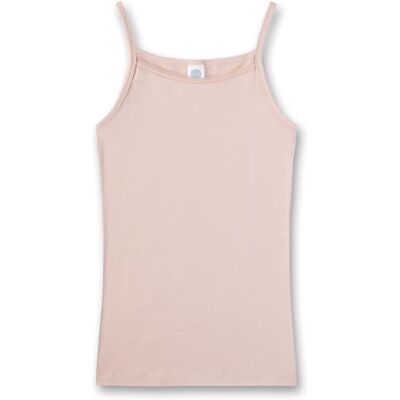 Sanetta Unterhemd T-shirt sem mangas para meninas, embalagem de 1, Castanho (Nude 1955) Sanetta Unterhemd T-shirt sem mangas para meninas, embalagem de 1, Castanho (Nude 1955)