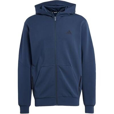 Adidas Men's casaco desenhado para treino Full-Zip, Adidas Men's casaco desenhado para treino Full-Zip,