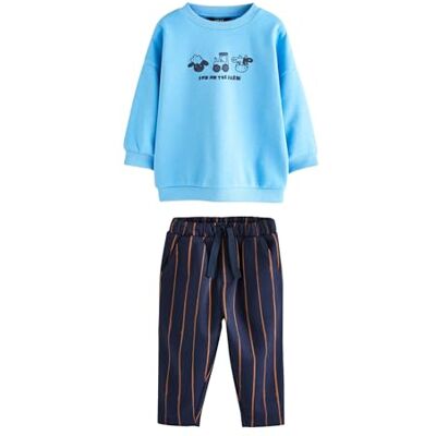 NEXT Niños Conjunto de sudadera y pantalones de chándal estampados NEXT Niños Conjunto de sudadera y pantalones de chándal estampados