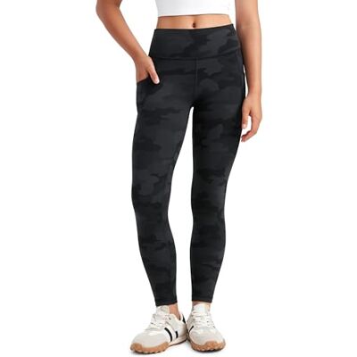 CRZ YOGA Meninas Butterluxe leggings com bolso Extremamente suave, compressão suave, ioga, desportos, cintura alta, calças para adolescentes CRZ YOGA Meninas Butterluxe leggings com bolso Extremamente suave, compressão suave, ioga, desportos, cintura alta, calças para adolescentes