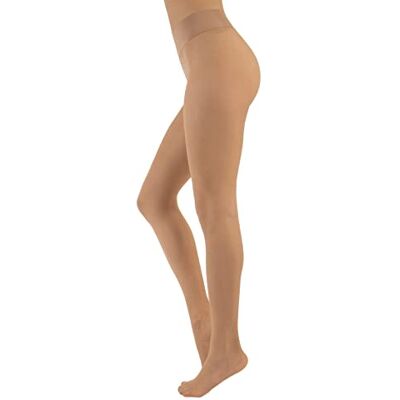 CALZITALY Meias sem costuras, meias semi-transparentes Pantys 15 DEN natural, preto, azul, S, M/L, L/XL, meias italianas , Potência:, XXL CALZITALY Meias sem costuras, meias semi-transparentes Pantys 15 DEN natural, preto, azul, S, M/L, L/XL, meias italianas , Potência:, XXL