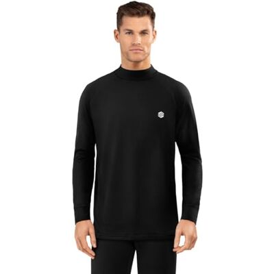 SIROKO T-shirt térmica para neve Slush Black XL preto SIROKO T-shirt térmica para neve Slush Black XL preto