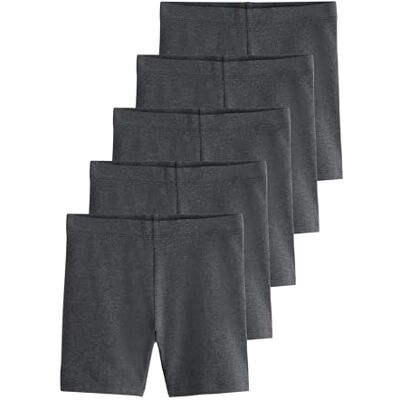 NEXT Niñas Pack de 5 Pantalones Cortos de Ciclismo elásticos y Ricos en algodón de Largo estándar NEXT Niñas Pack de 5 Pantalones Cortos de Ciclismo elásticos y Ricos en algodón de Largo estándar
