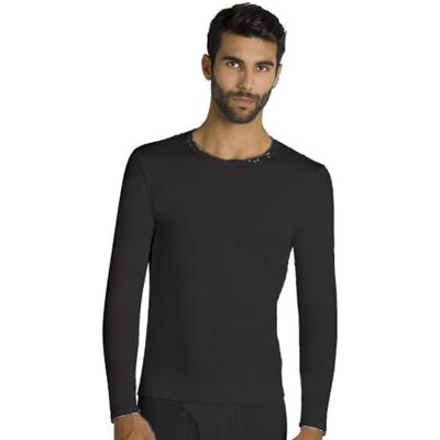 YSABEL MORA 70102 T-shirt de homem manga comprida térmica Cuello redondo, interior afelpado de tacto suave, retiene el calor sin añadir volumen en invierno YSABEL MORA 70102 T-shirt de homem manga comprida térmica Cuello redondo, interior afelpado de tacto suave, retiene el calor sin añadir volumen en invierno