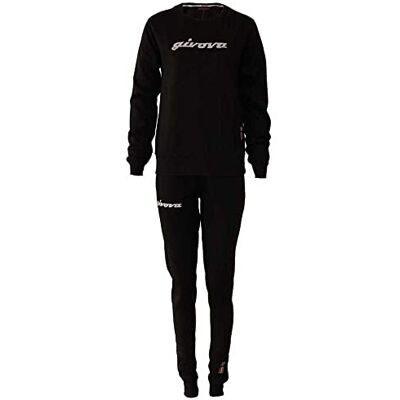 givova Conjunto desportivo unissexo para adulto, Preto / branco, S givova Conjunto desportivo unissexo para adulto, Preto / branco, S