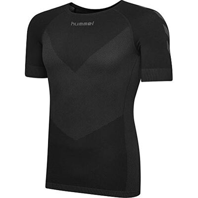 hummel First Seamless Jersey S/S Camisolas para homens Jersey, homem, preto, M/L hummel First Seamless Jersey S/S Camisolas para homens Jersey, homem, preto, M/L