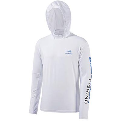 Bassdash Camisola com capuz de lã de pesca para homem com proteção para o pescoço camisola de desempenho resistente à água FS18M Bassdash Camisola com capuz de lã de pesca para homem com proteção para o pescoço camisola de desempenho resistente à água FS18M