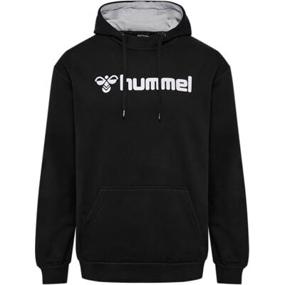 hummel Hmlmover Cotton Hoodie Camisola com Capuz Homem, Preto, L hummel Hmlmover Cotton Hoodie Camisola com Capuz Homem, Preto, L