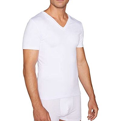 YSABEL MORA T-shirt interior com gola em térmica de manga curta preta, Interior afelpado de tacto suave, retiene el calor corporal, comodidad para los días fríos YSABEL MORA T-shirt interior com gola em térmica de manga curta preta, Interior afelpado de tacto suave, retiene el calor corporal, comodidad para los días fríos