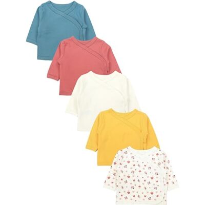 TupTam Camisola de Bebé para Menina Manga Comprida Pacote de 5 TupTam Camisola de Bebé para Menina Manga Comprida Pacote de 5