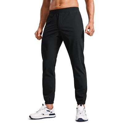 CRZ YOGA Athletic Joggers para homem leve executar treino calças com bolsos com fecho de correr e fecho de correr de tornozelo 29" Toque Refrescante, Ligero, Secado Rápido, Running, Tobillos con Cremallera, Bolsillos, Pantalón Chandal para Hombre CRZ YOGA Athletic Joggers para homem leve executar treino calças com bolsos com fecho de correr e fecho de correr de tornozelo 29" Toque Refrescante, Ligero, Secado Rápido, Running, Tobillos con Cremallera, Bolsillos, Pantalón Chandal para Hombre