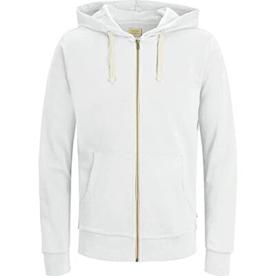 JACK & JONES Jjeholmen Sweat Zip Hood Plus Noos Camisola com capuz para homem JACK & JONES Jjeholmen Sweat Zip Hood Plus Noos Camisola com capuz para homem