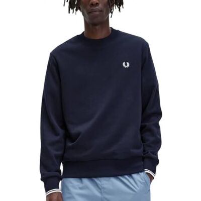 Fred Perry Crew Neck Sweatshirt, camisola Fred Perry Crew Neck Sweatshirt, camisola