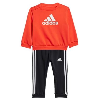 Adidas Badge Of Sport Logo Jogger, JOGGER jovem/bebé crianças, vermelho brilhante / branco, Adidas Badge Of Sport Logo Jogger, JOGGER jovem/bebé crianças, vermelho brilhante / branco,
