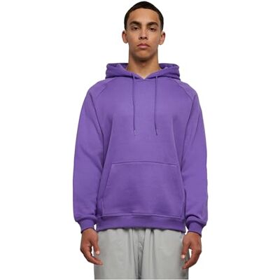 Urban Classics Blank Homem Camisola com Capuz Cinza Escuro Regular, L Urban Classics Blank Homem Camisola com Capuz Cinza Escuro Regular, L