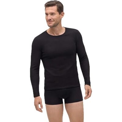 YSABEL MORA Camiseta Térmica Extra Warm Manga Larga para Hombre Interior afelpado de gran suavidad, protección superior frente al frío, corte ajustado sin oprimir YSABEL MORA Camiseta Térmica Extra Warm Manga Larga para Hombre Interior afelpado de gran suavidad, protección superior frente al frío, corte ajustado sin oprimir