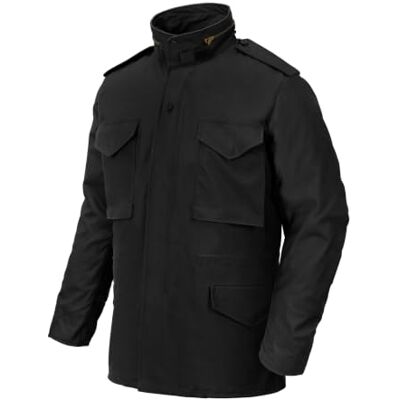 Helikon-Tex Casaco de campo M65 – NyCo Satin – preto Helikon-Tex Casaco de campo M65 – NyCo Satin – preto