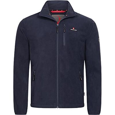 Höhenhorn Badus Casaco polar para homem fecho completo caminhadas ao ar livre caminhadas, XXL Höhenhorn Badus Casaco polar para homem fecho completo caminhadas ao ar livre caminhadas, XXL