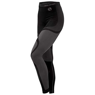 Sesto Senso ® Calças térmicas para mulher roupa interior térmica funcional cuecas compridas leggings termo ativo Sesto Senso ® Calças térmicas para mulher roupa interior térmica funcional cuecas compridas leggings termo ativo