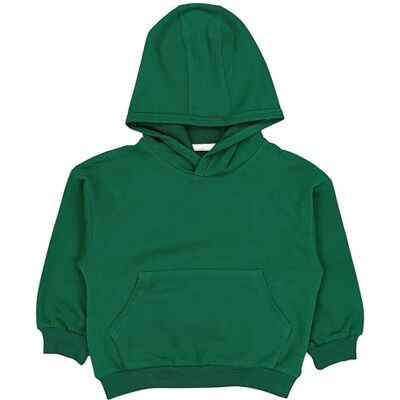 TupTam Camisola com capuz infantil unissexo algodão orgânico macio e respirável TupTam Camisola com capuz infantil unissexo algodão orgânico macio e respirável