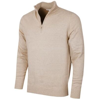 Calvin 2026 Homem Chunky Knit Cotton 1/2 Zip CK camisola de golfe Forma suave e duradoura que não desbota que mantém o ajuste regular Calvin 2026 Homem Chunky Knit Cotton 1/2 Zip CK camisola de golfe Forma suave e duradoura que não desbota que mantém o ajuste regular