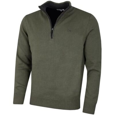 Calvin 2026 Homem Chunky Knit Cotton 1/2 Zip CK camisola de golfe Forma suave e duradoura que não desbota que mantém o ajuste regular Calvin 2026 Homem Chunky Knit Cotton 1/2 Zip CK camisola de golfe Forma suave e duradoura que não desbota que mantém o ajuste regular
