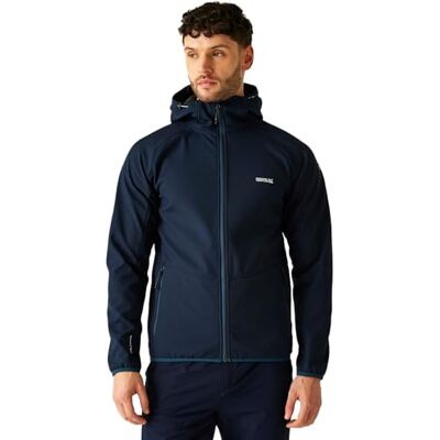 Regatta Homem Arec III softshell casaco água repelente Midlayer Hiking Outdoor top Regatta Homem Arec III softshell casaco água repelente Midlayer Hiking Outdoor top
