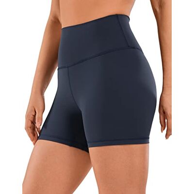 CRZ YOGA Naked Feeling Calções 7/10/15/20 cm Liso, compressão ajustada, cintura alta, ioga, desportos, ciclismo, fitness, bolso oculto na cintura, para mulher CRZ YOGA Naked Feeling Calções 7/10/15/20 cm Liso, compressão ajustada, cintura alta, ioga, desportos, ciclismo, fitness, bolso oculto na cintura, para mulher