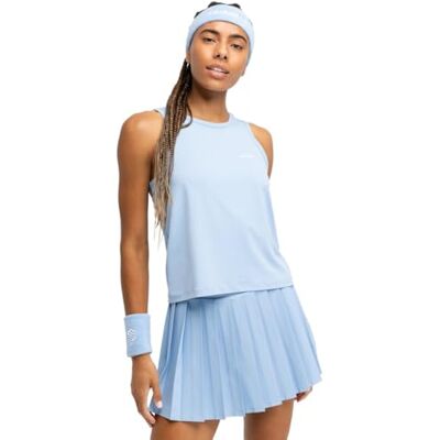 SIROKO T-shirt sem mangas ténis Match Light Blue azul SIROKO T-shirt sem mangas ténis Match Light Blue azul
