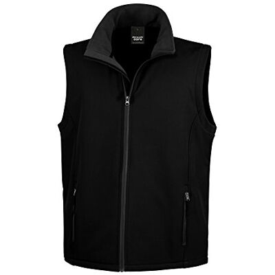 Result ado R232 m colete Softshell para homem impresso Result ado R232 m colete Softshell para homem impresso