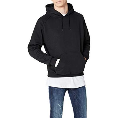 Urban Classics Blank Homem Camisola com Capuz Cinza Escuro Regular Urban Classics Blank Homem Camisola com Capuz Cinza Escuro Regular