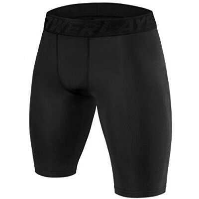 PowerLayer Calções térmicos para homem e criança com compressão baseada, Preto PowerLayer Calções térmicos para homem e criança com compressão baseada, Preto