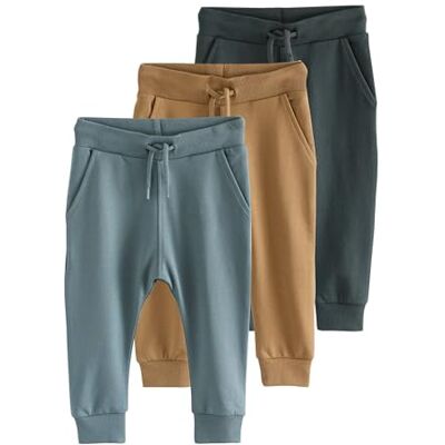 NEXT Conjunto de três calças de fato de treino de corte super justo NEXT Conjunto de três calças de fato de treino de corte super justo
