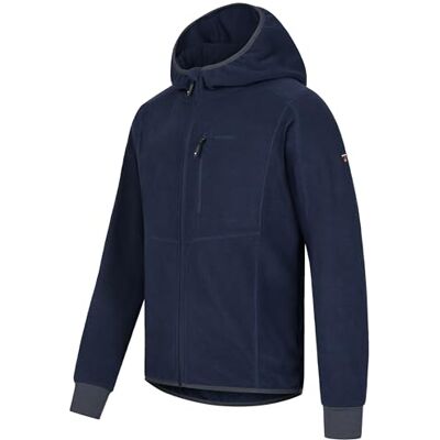 Höhenhorn Apennin Camisola com capuz para homem, forro polar, com fecho completo Höhenhorn Apennin Camisola com capuz para homem, forro polar, com fecho completo