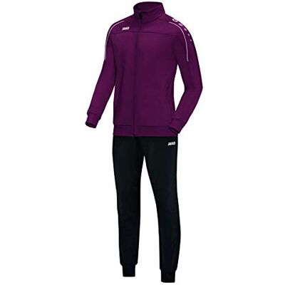 JAKO Fato de treino masculino de poliéster Classico, marrom, 3XL, JAKO Fato de treino masculino de poliéster Classico, marrom, 3XL,