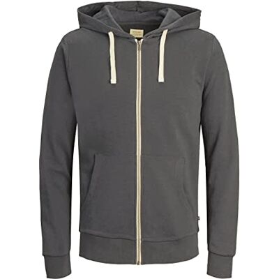 JACK & JONES Jjeholmen Sweat Zip Hood Plus Noos Camisola com capuz para homem JACK & JONES Jjeholmen Sweat Zip Hood Plus Noos Camisola com capuz para homem