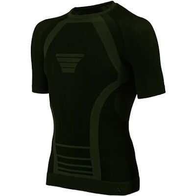 Risalti T-shirt térmica homem e mulher extrema unissexo t-shirt de manga comprida para mulher e homem, t-shirt térmica para mulher e homem respirável, roupa térmica de inverno sem costuras Made in Risalti T-shirt térmica homem e mulher extrema unissexo t-shirt de manga comprida para mulher e homem, t-shirt térmica para mulher e homem respirável, roupa térmica de inverno sem costuras Made in