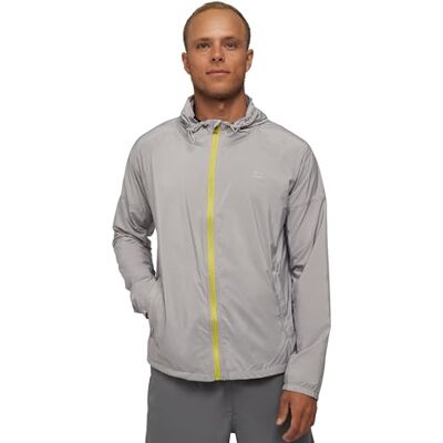 DANISH ENDURANCE Corta-vento para homem, leve prata cinzento M DANISH ENDURANCE Corta-vento para homem, leve prata cinzento M