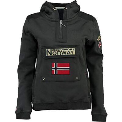 Geographical Norway Camisola com capuz para homem de manga comprida modelo GYMCLASS Geographical Norway Camisola com capuz para homem de manga comprida modelo GYMCLASS