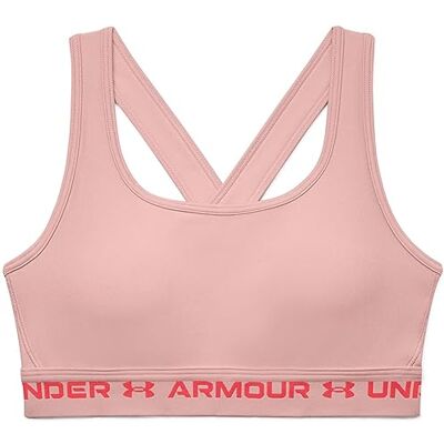 Under Armour Crossback Mid Bra Talla Small 0681 Shaded Fuchsia Small Under Armour Crossback Mid Bra Talla Small 0681 Shaded Fuchsia Small
