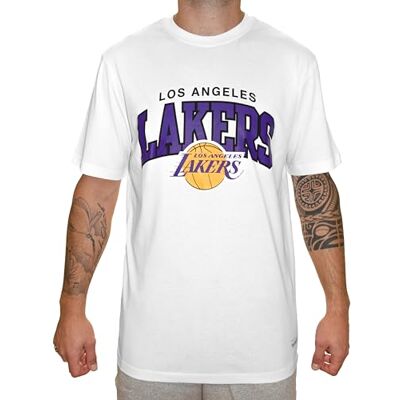 Mitchell & Ness Camisa T Masculina NBA/HWC Team Arch Print, XL Mitchell & Ness Camisa T Masculina NBA/HWC Team Arch Print, XL