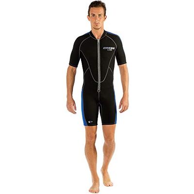 CRESSI Lido, Fato de mergulho curto em neoprene High Stretch para homem, 2 mm CRESSI Lido, Fato de mergulho curto em neoprene High Stretch para homem, 2 mm