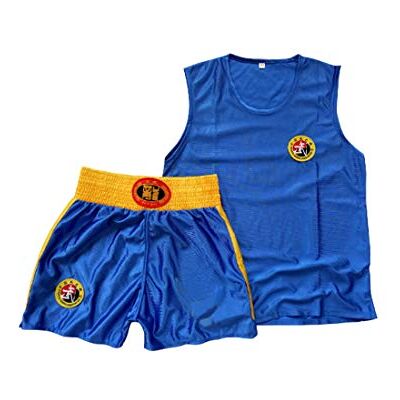 Inlefen Crianças Sanda Roupas Conjunto de Boxe para Meninos e Meninas Adultos Calções de Boxe Muay Thai Roupas de Artes Marciais Treino Roupa Esportiva Inlefen Crianças Sanda Roupas Conjunto de Boxe para Meninos e Meninas Adultos Calções de Boxe Muay Thai Roupas de Artes Marciais Treino Roupa Esportiva