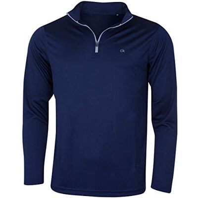 Calvin Camisola de golfe homem CK Harlem Technical 1/4 Zip Calvin Camisola de golfe homem CK Harlem Technical 1/4 Zip
