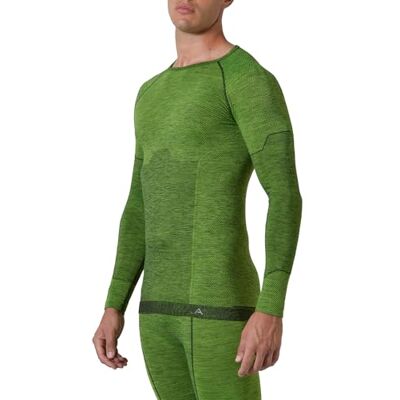 Risalti T-shirt térmica homem e mulher lã Merino unissexo T-shirt de lã Merino homem e mulher, T-shirt térmica para mulher e homem respirável, roupa térmica para homem frio sem costuras Made in Risalti T-shirt térmica homem e mulher lã Merino unissexo T-shirt de lã Merino homem e mulher, T-shirt térmica para mulher e homem respirável, roupa térmica para homem frio sem costuras Made in