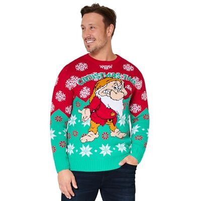 Disney Camisola natalícia homem, camisola de Natal presentes homem e adolescentes Disney Camisola natalícia homem, camisola de Natal presentes homem e adolescentes