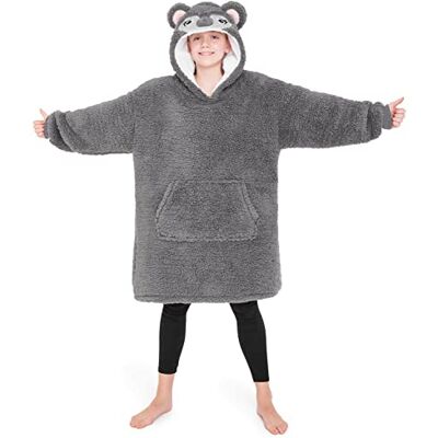 CityComfort Camisola manta menina camisolas Blanket Hoodie para meninas CityComfort Camisola manta menina camisolas Blanket Hoodie para meninas