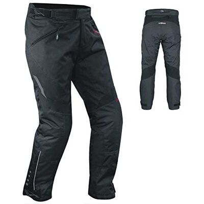 A-pro Calças impermeáveis para homem, proteção CE térmica para motorista refletor de motocicleta A-pro Calças impermeáveis para homem, proteção CE térmica para motorista refletor de motocicleta